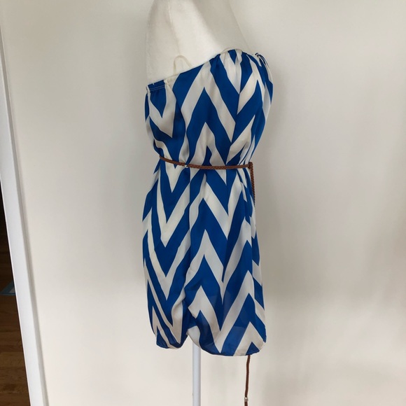 Women’s Plus Size Chevron Print Blouse Tunic Top - Picture 4 of 8